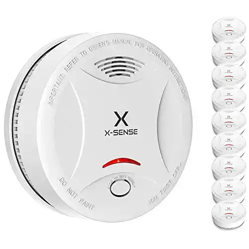 X-Sense-Rauchmelder X-Sense Rauchmelder mit 10 Jahren