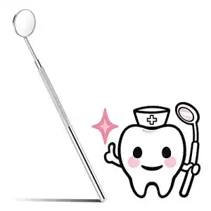 Zahnarztspiegel tlidfgeo, Edelstahl Mundspiegel Dentalspiegel