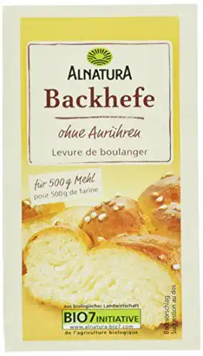 Die beste Trockenhefe Alnatura Bio Backhefe, glutenfrei, vegan, 25 x 9 g 2026 Test Bestseller Trockenhefe Alnatura Bio Backhefe, glutenfrei, vegan, 25 x 9 g