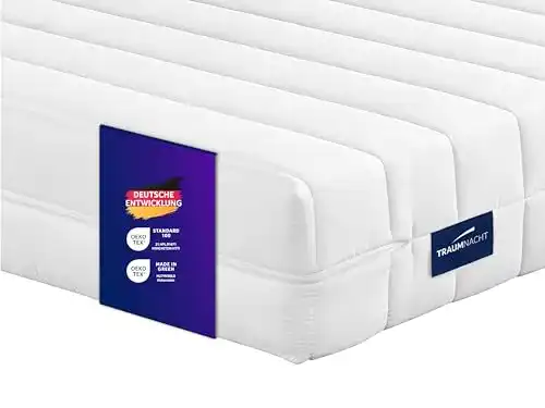 Topper 80 x 200 Traumnacht Easy Comfort Rollmatratze Öko-Tex