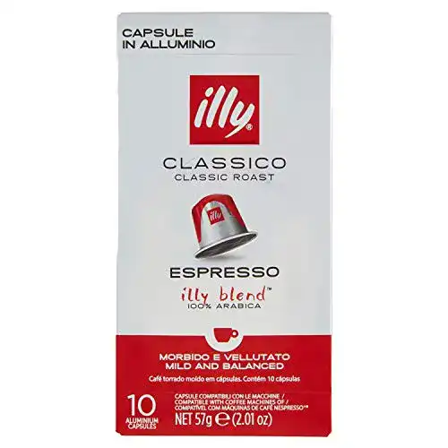 illy-Kapseln Illy Cafe Espresso Classico kompatibler Nespresso