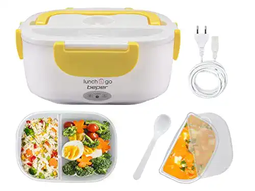 Elektrische Lunchbox BEPER Lunch & Go, wärmende Lunchbox