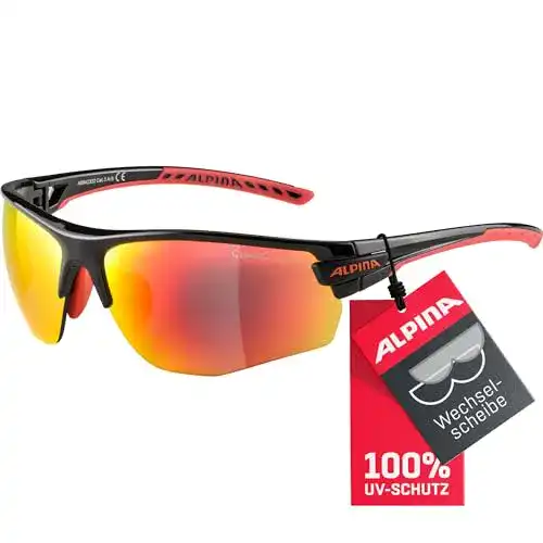 Fahrradbrille Alpina TRI-SCRAY 2.0 HR Sportbrille, Unisex