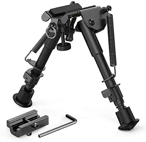 Zweibein Lejie 6-9 Zoll Taktisch Gewehr, Teleskop Pendelkopf