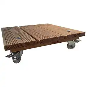 Pflanzenroller MW-TopShop Stabiler Löwe (40x40cm) 200kg