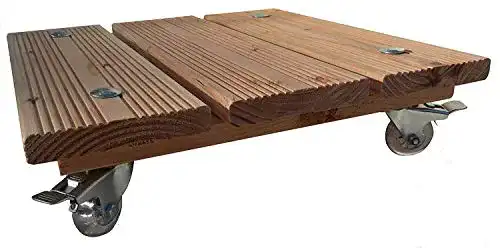 Pflanzenroller MW-TopShop Stabiler Löwe (40x40cm) 200kg