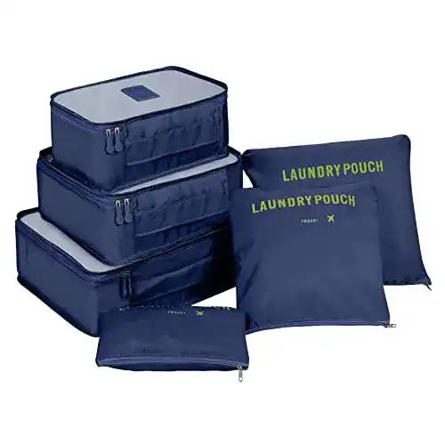 Packwürfel Coolzon Packing Cubes Koffer Organizer, Packtaschen