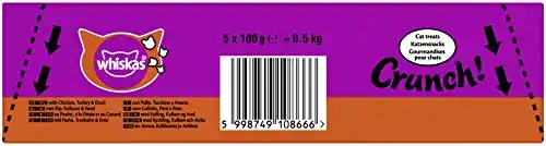 Katzenleckerlies whiskas Katzensnacks Katzenleckerli Crunch