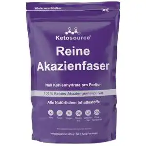 Akazienfaser Ketosource Reine Akazie, 500g Beutel
