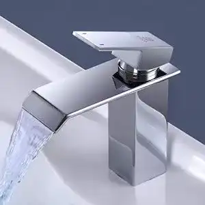 Wasserfall-Wasserhahn ZREE Einhandmischer, Brass Mischbatterie