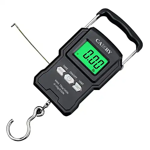 Kofferwaage CAMRY Digitale ,166 lb/75 kg Elektronische Digital