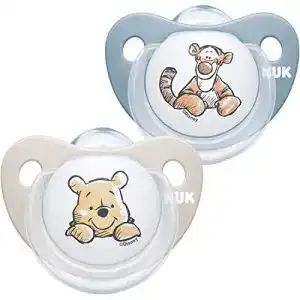 Schnuller NUK Trendline, 0-6 Monate, Disney Winnie Puuh, 2 Stück