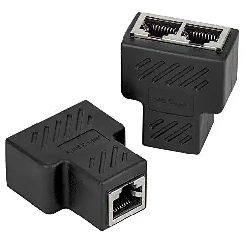 LAN-Splitter VANDESAIL 2 Pack Lan Splitter & Verteiler, 1 Auf 2