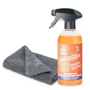 Autowäsche ohne Wasser Shinykings Wash&Shine 66