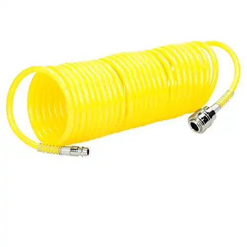 Druckluft-Spiralschlauch ECD Germany 7,5m 5x8mm 8 bar