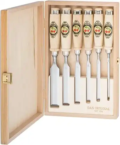 Stechbeitel Kirschen Wilh. Schmitt & Comp., 1101HK Satz 6tlg.