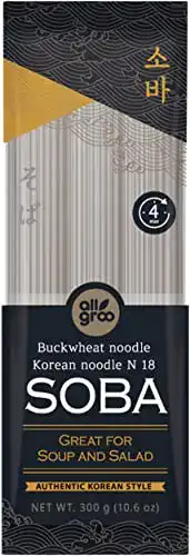 Soba-Nudeln Allgroo Soba Buchweizennudeln Soba, 300 g