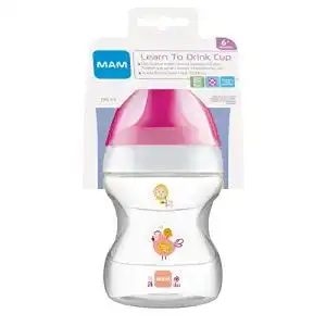 Mam-Trinkflasche MAM Learn to Drink Trinkbecher 190 ml