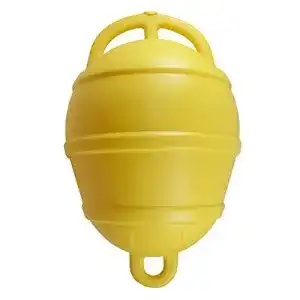 Boje Nuova Rade, 39 cm lang, ø 25 cm, in weiß, gelb und orange