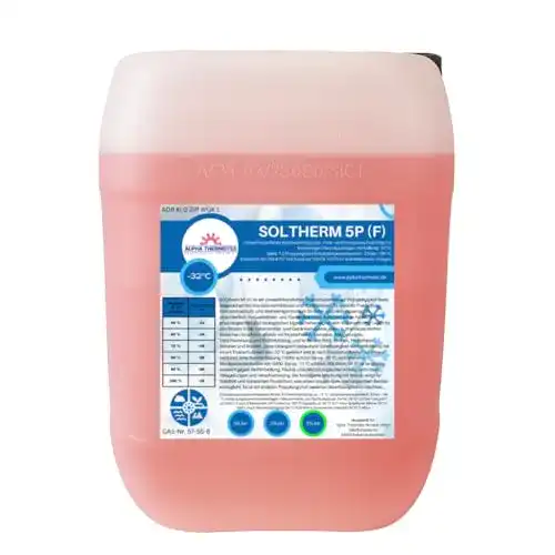 Solarflüssigkeit Thermotec 25 l rot Gemisch bis -27° C Frostschutz