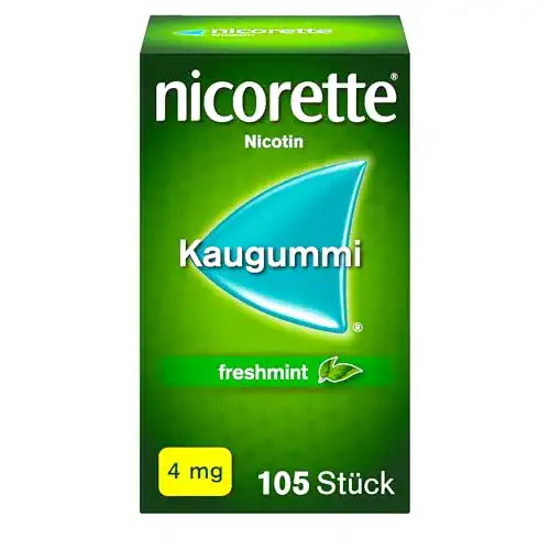 Nikotinkaugummi Nicorette Kaugummi 4mg freshmint