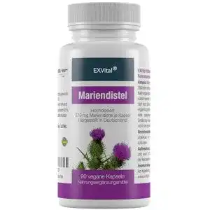 Mariendistel-Kapseln Exvital Mariendistel – VitaHealth, 90 Kapseln