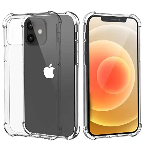 iPhone-12-Hülle-transparent Migeec Kompatibel mit iPhone 12