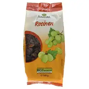 Rosinen Alnatura Bio, vegan, 6er Pack (6 x 500 g)