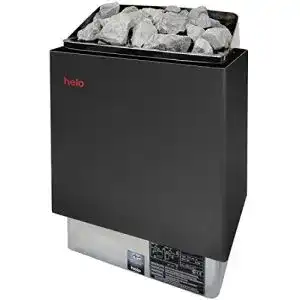 Saunaofen Helo CUP D GRAPHITE 9 kW + Steine