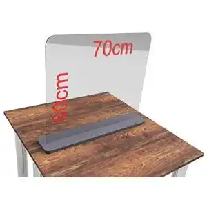 Spuckschutz 70×60 FLEXISTYLE Spuckschutz aus Plexiglas mit 5mm