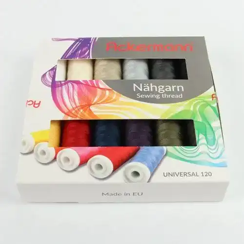 Ackermann-Nähgarn Ackermann Nähgarn (12 Farben x 200m) Universal