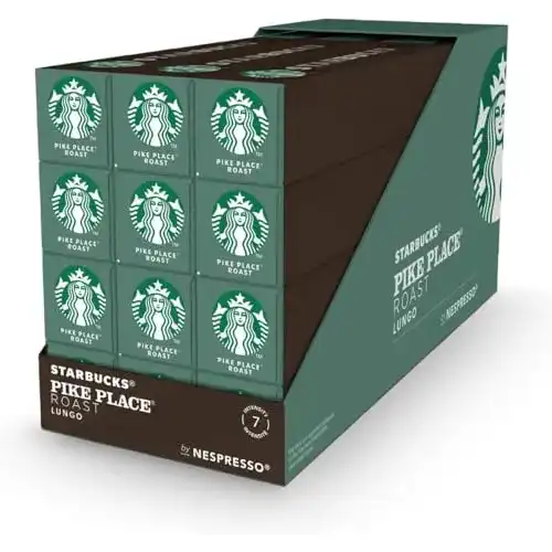 Die beste Starbucks-Kapseln STARBUCKS ® Pike Place® Roast by Nespresso 2026 Test Bestseller Starbucks-Kapseln STARBUCKS ® Pike Place® Roast by Nespresso