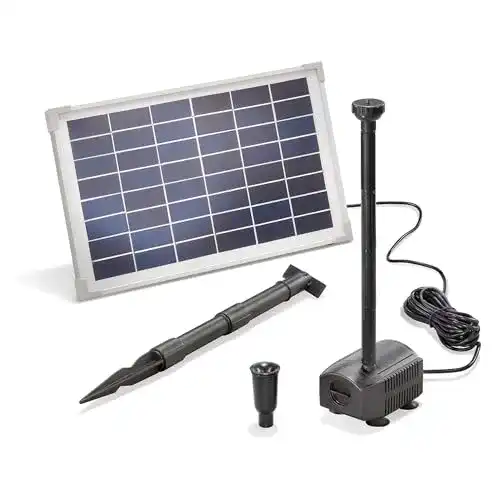 Solar-Springbrunnen Esotec Solar Teichpumpe Komplettset