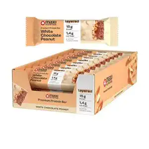 Proteinriegel MaxiNutrition Protein Nut Bar, weiße Schokolade
