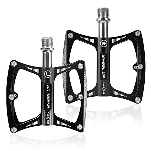 Rennrad-Pedale KNMY Metall Fahrrad Pedale, Fahrradpedale