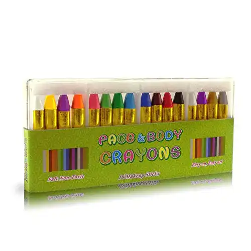 Schminkstifte Gibot 16 Farben Kinderschminke Set