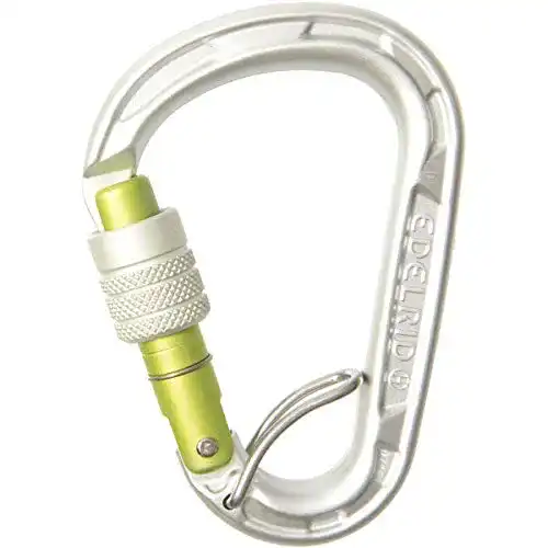 HMS-Karabiner EDELRID Unisex – Erwachsene Verschlusskarabiner HMS