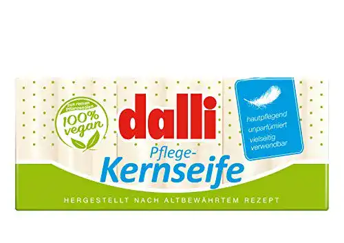Kernseife DALLI 3 x 125g – Unparfümiert Pflanzlich
