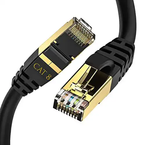 Die beste Netzwerkkabel (Cat 8) IBRA CAT8 Ethernet Gigabit LAN, 5M 2026 Test Bestseller Netzwerkkabel (Cat 8) IBRA CAT8 Ethernet Gigabit LAN, 5M