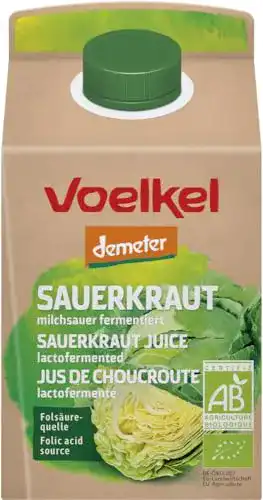 Voelkel-Saft Voelkel Bio Sauerkrautsaft, 6 x 500 ml