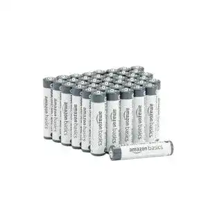 AAA-Batterie Amazon Basics AAA Industrie Alkalibatterien, 40er