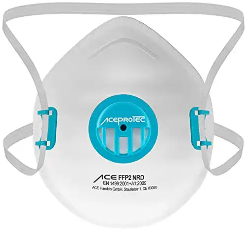 FFP2-Maske mit Ventil ACE 10 Stück ProTec FFP2-Masken