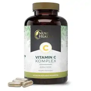 Acerola-Kapseln Nuvi Health Natürlicher Vitamin C Komplex