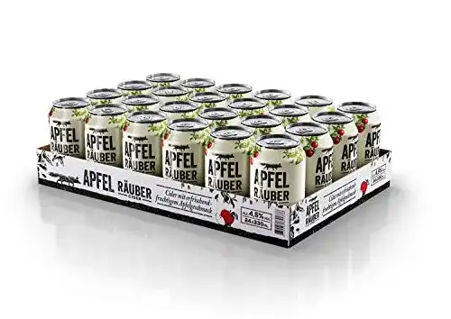 Apfelwein APFEL RÄUBER CIDER Apfel Räuber Cider, 24 x 0.33 l