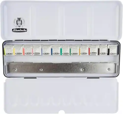 Aquarellfarben Schmincke – AKADEMIE Aquarell Farbkasten