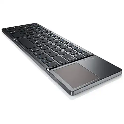 Die beste Faltbare Tastatur CSL-Computer CSL, Bluetooth, mit Touchpad 2026 Test Bestseller Faltbare Tastatur CSL-Computer CSL, Bluetooth, mit Touchpad