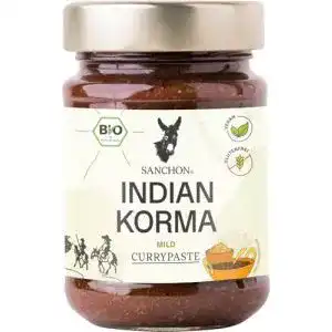 Currypaste Sanchon Bio Korma, (6 x 190 gr)