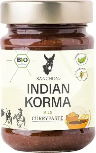 Currypaste Sanchon Bio Korma, (6 x 190 gr)