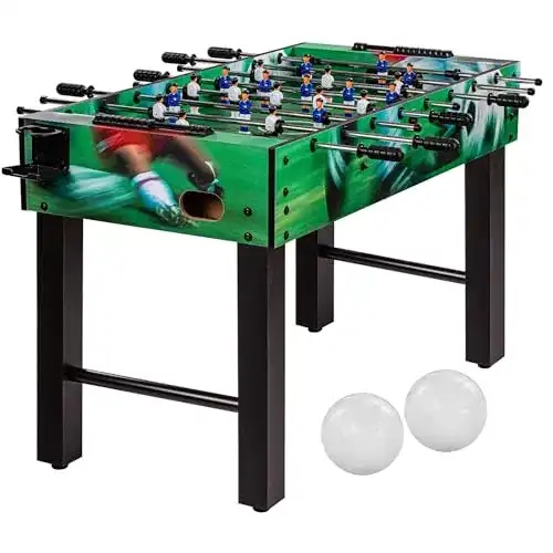 Tischkicker Maxstore Tischfussball „Glasgow“, 5 Dekore