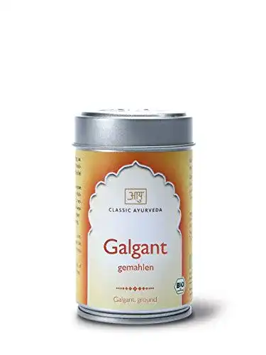 Galgant-Pulver Classic Ayurveda, Bio Galgant-Wurzel, 30g BIO